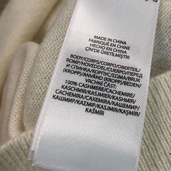 Polo Ralph Lauren Womens Cashmere Sleeveless Tank Top Sweater size Medium New - Picture 8 of 10